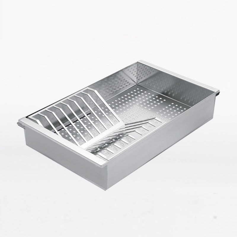 Colander with Removable Draining Rack