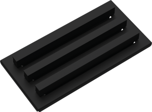 Black stainless steel cho...