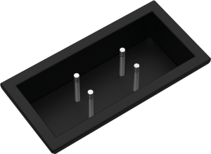 Black stainless steel and...