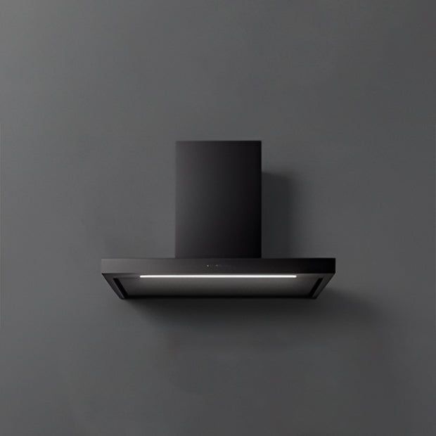 WALL HOOD PLANE BLACK  120CM