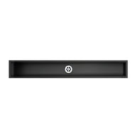 BUILT-IN FLUSH CHANNEL 120CM BLACK CHANNEL