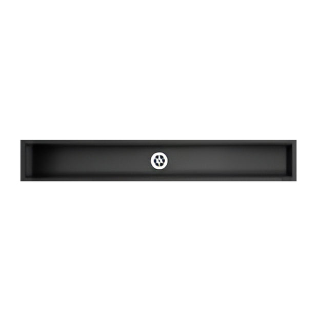 BUILT-IN FLUSH CHANNEL 120CM BLACK CHANNEL