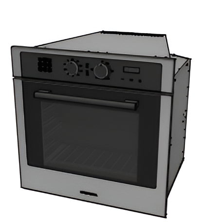 CITY BUILT IN  BAKING OVEN 60CM