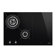 MIXED HOB BLACK GLASS CLASSICA ASTHETIC MULTI ZONE GRILL FUNCTION ULTRA LOW PROFILE