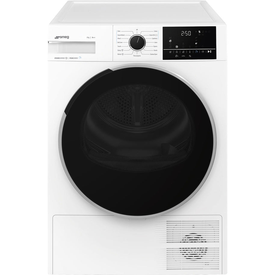 FREE-STANDING WHITE TUMBLE DRYER 8KG 60CM