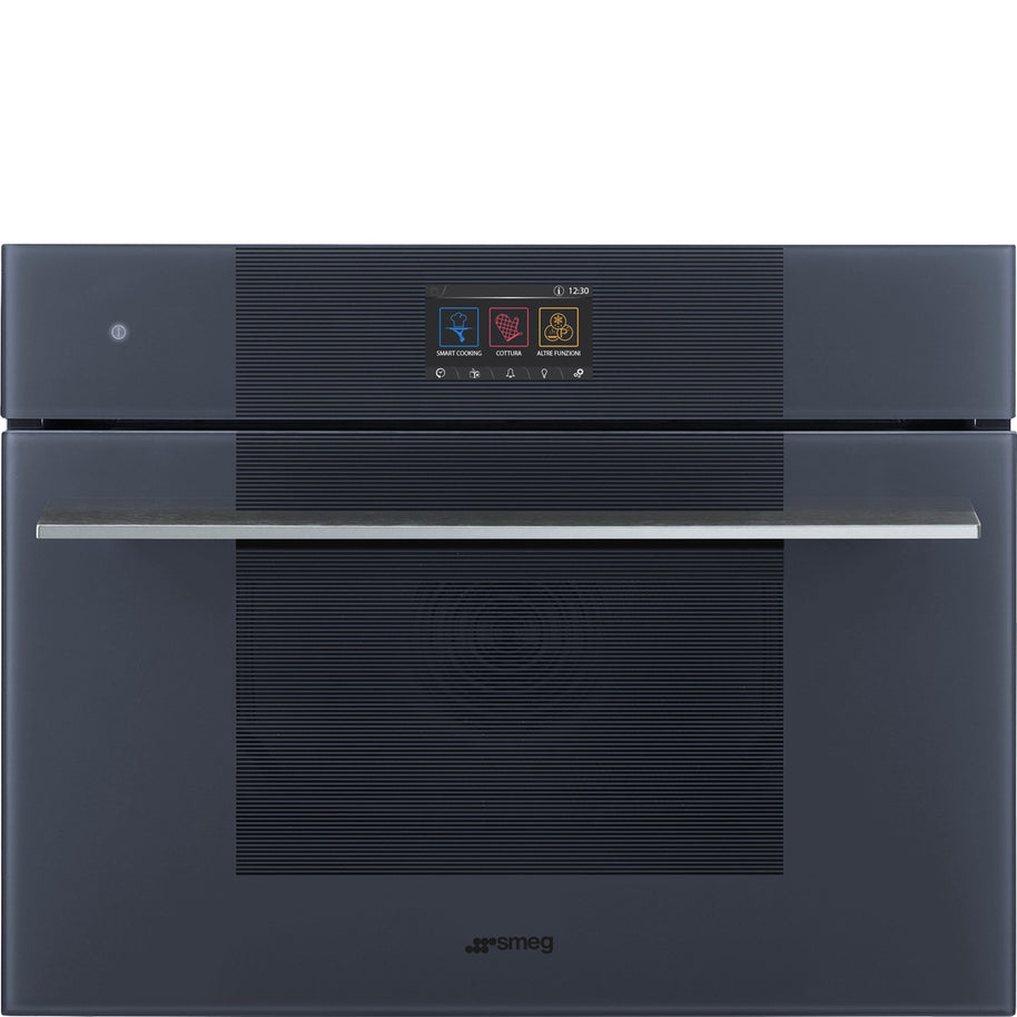 LINEA BUILT CHILLER IN SILVER GLASS 45CM