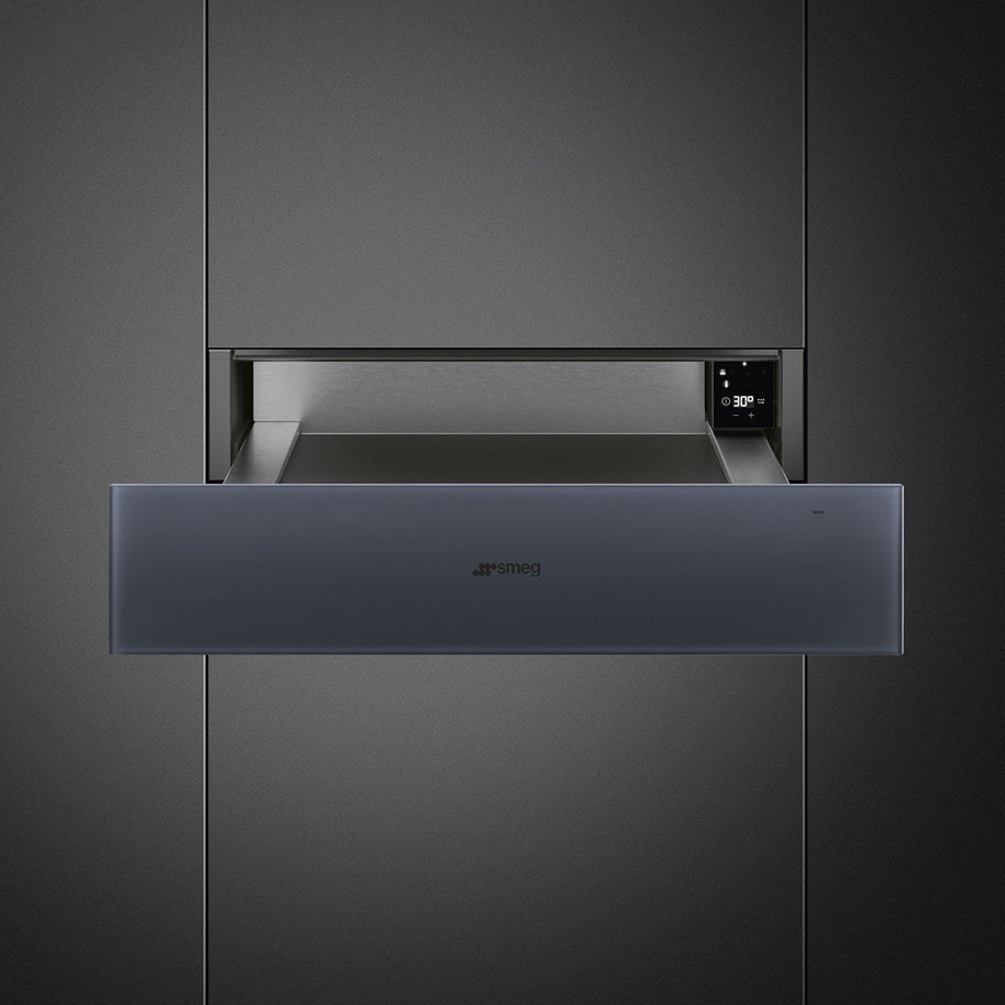 LINEA REHEAT BUILT IN DRAWER WARMER 15CM HEIGHT NEPTUNE GREY