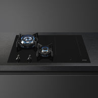 MIXED HOB BLACK GLASS CLASSICA ASTHETIC MULTI ZONE GRILL FUNCTION ULTRA LOW PROFILE