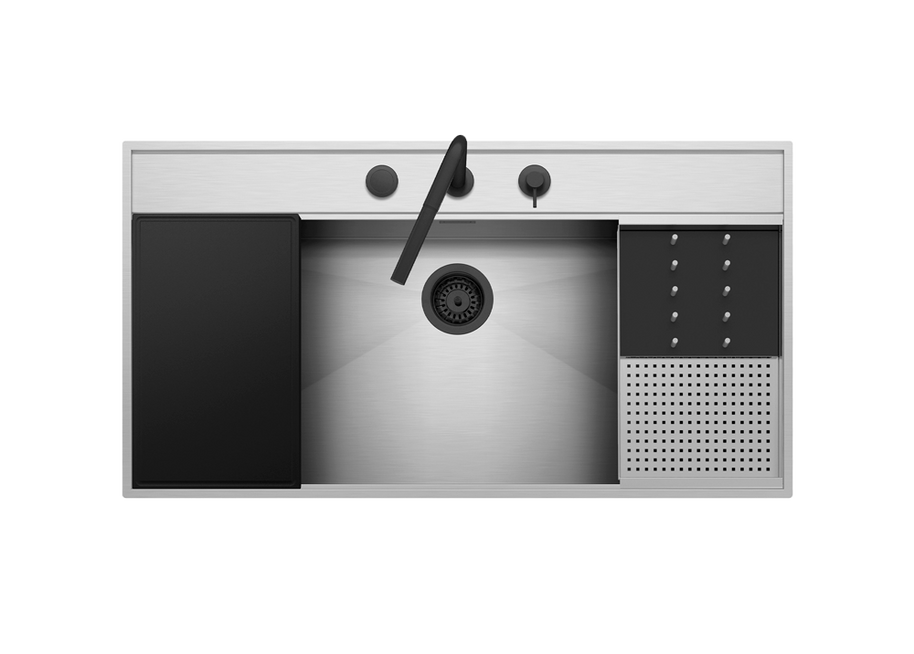 BUILT IN SINK + SOUL MIXER TAP 86CM
