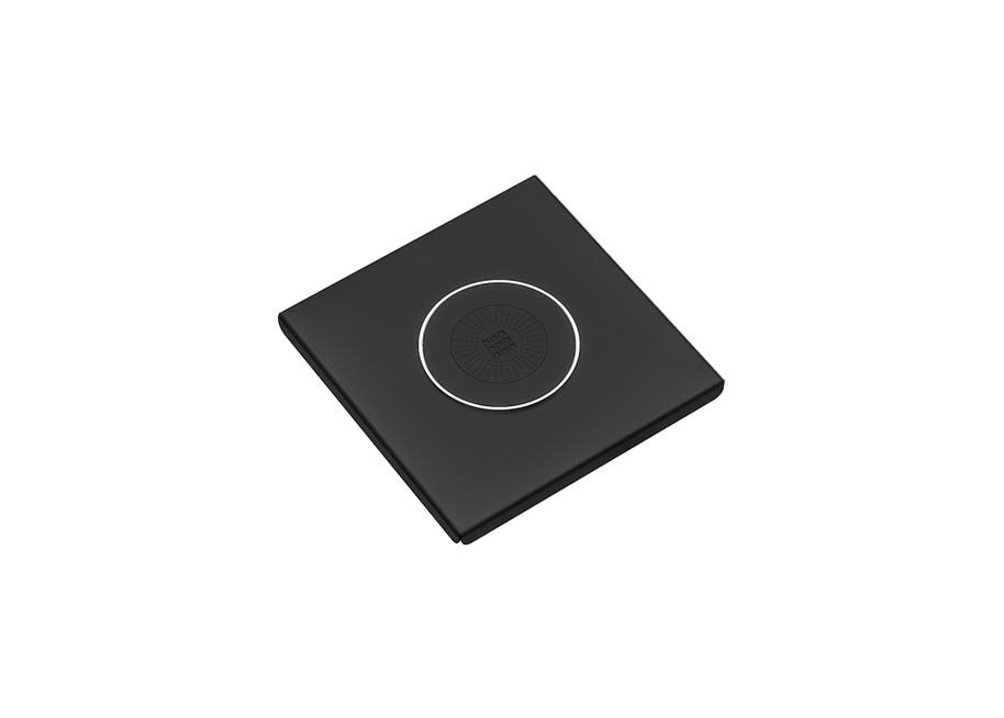 BLACK STAINLESS STEEL BLUETOOTH SPEAKER