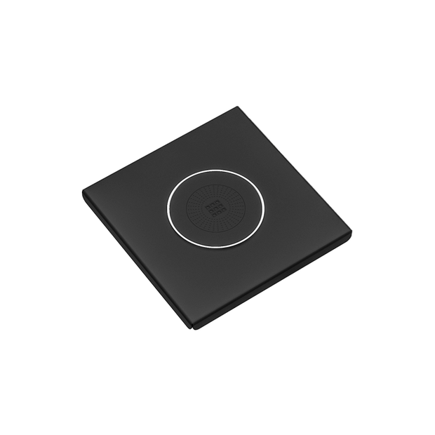 BLACK STAINLESS STEEL BLUETOOTH SPEAKER