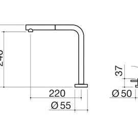SINK MIXER WITH REMOTE CONTROL & PULL OUT SPRAY HEAD