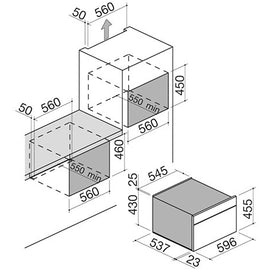 ICON BUILT IN COMBI 45CM