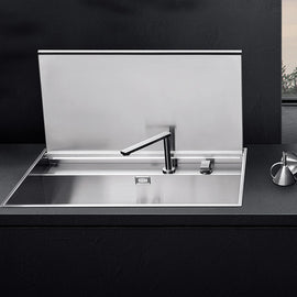BUILT IN SINK + MIXER LAB 90 CM
