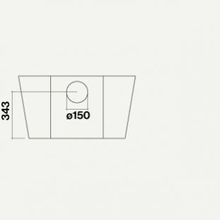 Prisma Wall Mounted Hood 85 cm 800 M³/H